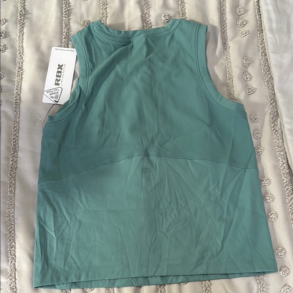 RBX Women's Teal Tank Top - Picture 2 of 2